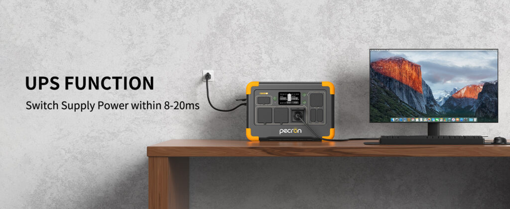 Přenosná napájecí stanice Pecron E1000LFP - 1024Wh, 1800W - obrazek 19