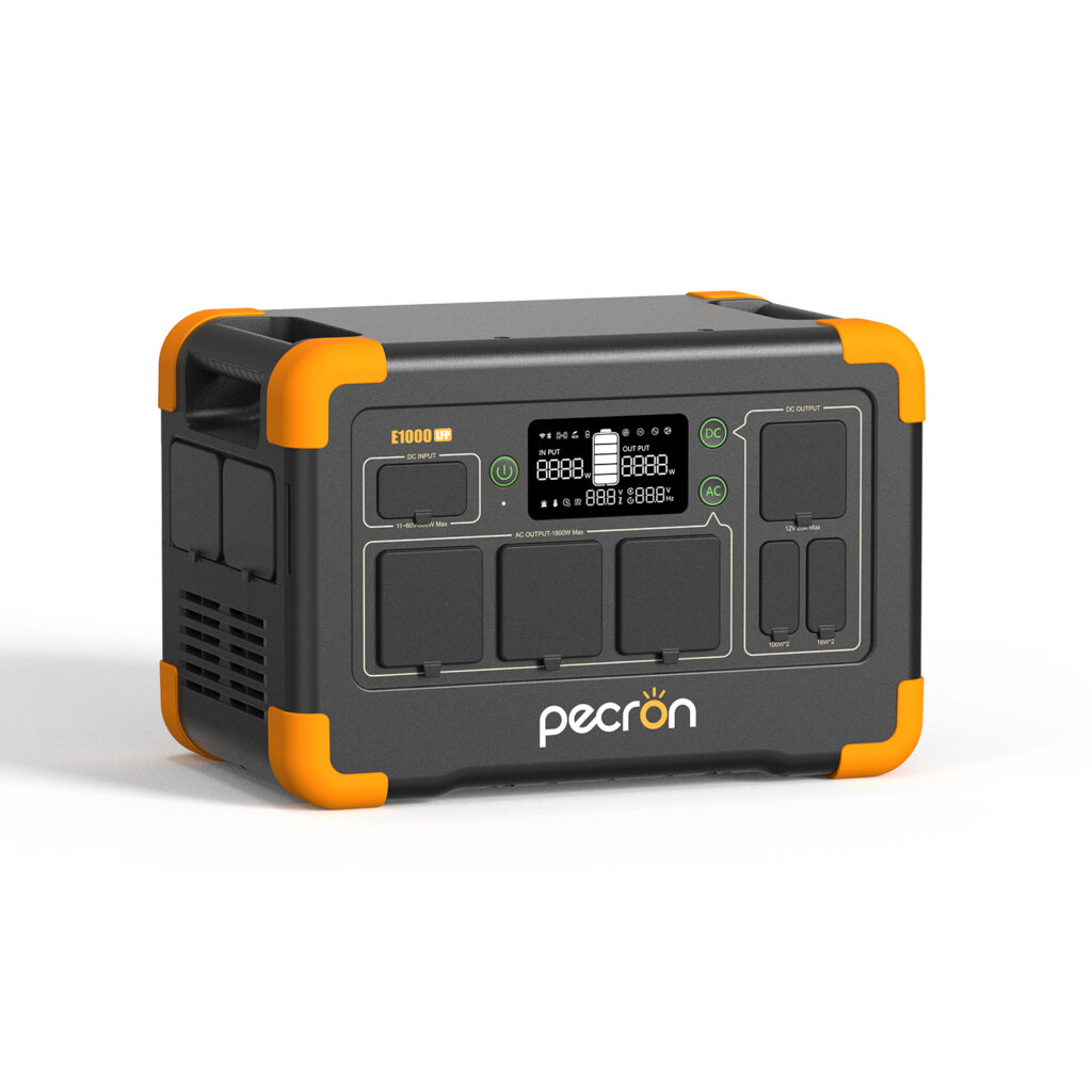 Přenosná napájecí stanice Pecron E1000LFP - 1024Wh, 1800W - obrazek 2