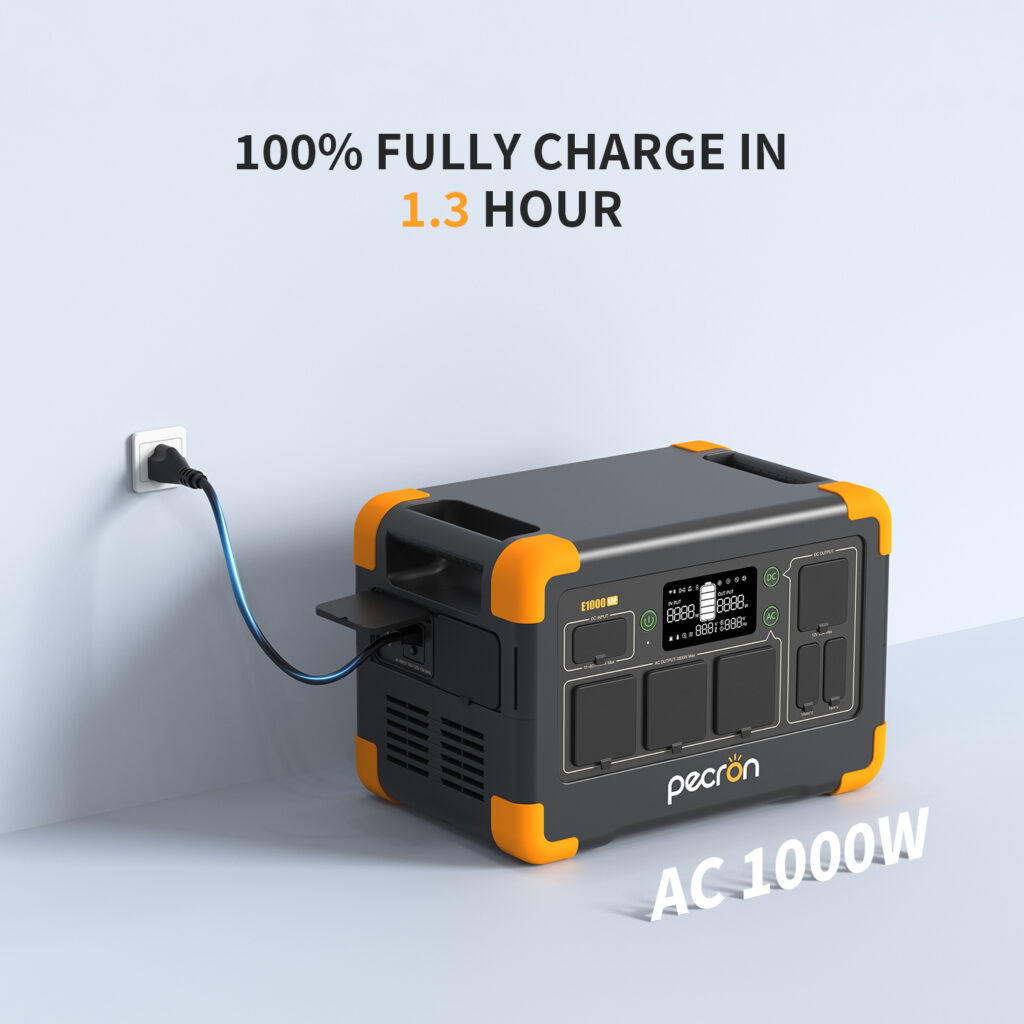 Přenosná napájecí stanice Pecron E1000LFP - 1024Wh, 1800W - obrazek 11